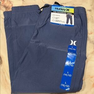 Hurley Blue Performance Jogger Pants